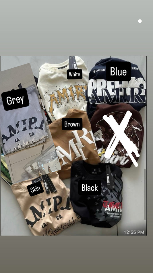Amiri Tshirts