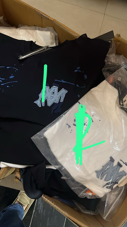Amiri Tshirts Heavy Logo