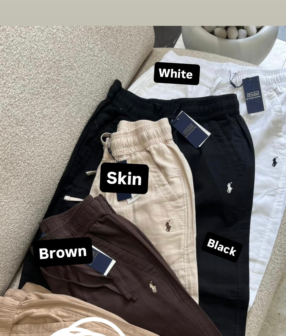 RL Polo Linen Bottoms