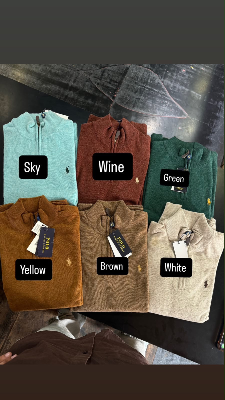Polo pullovers