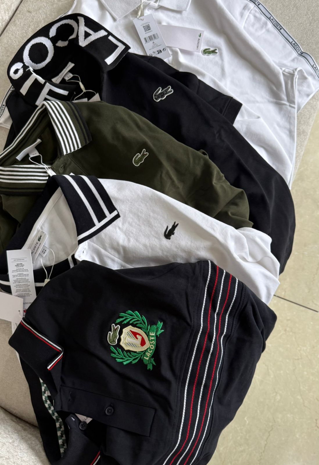 Lacoste Collar  Tshirts