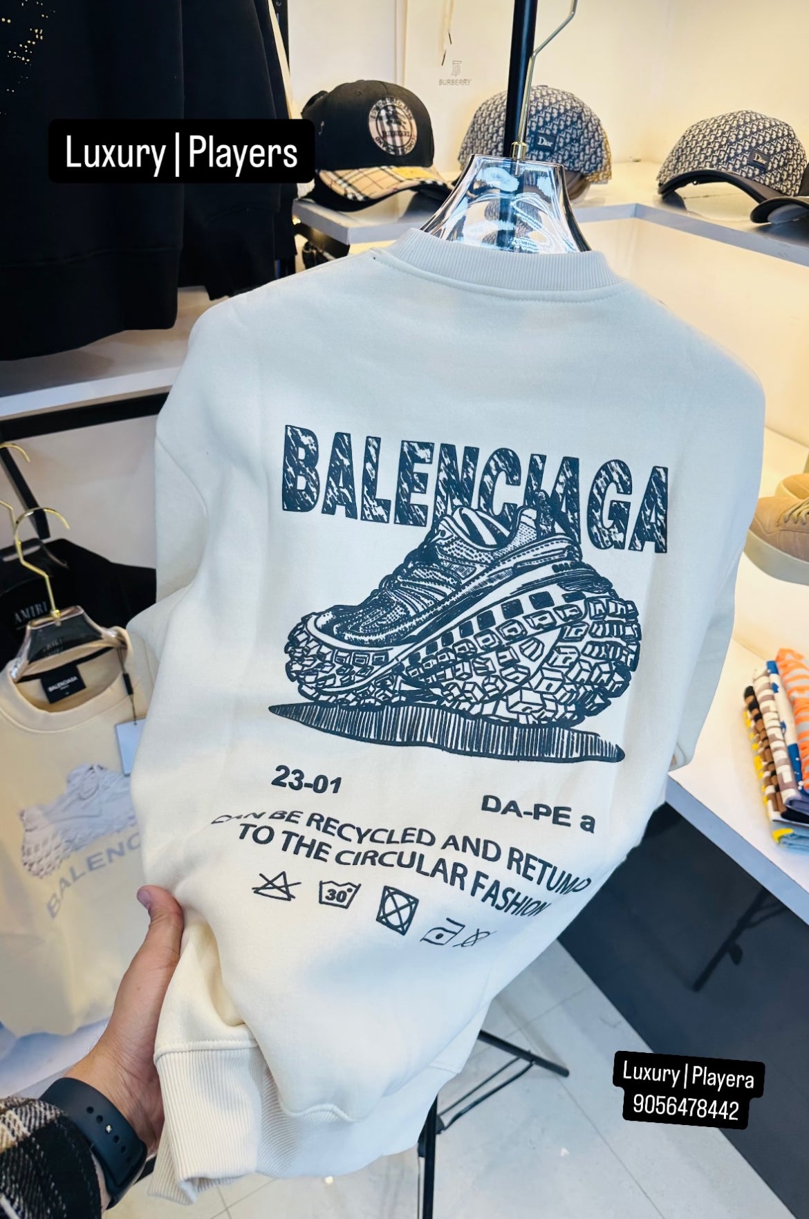 Balenciaga sweatshirts