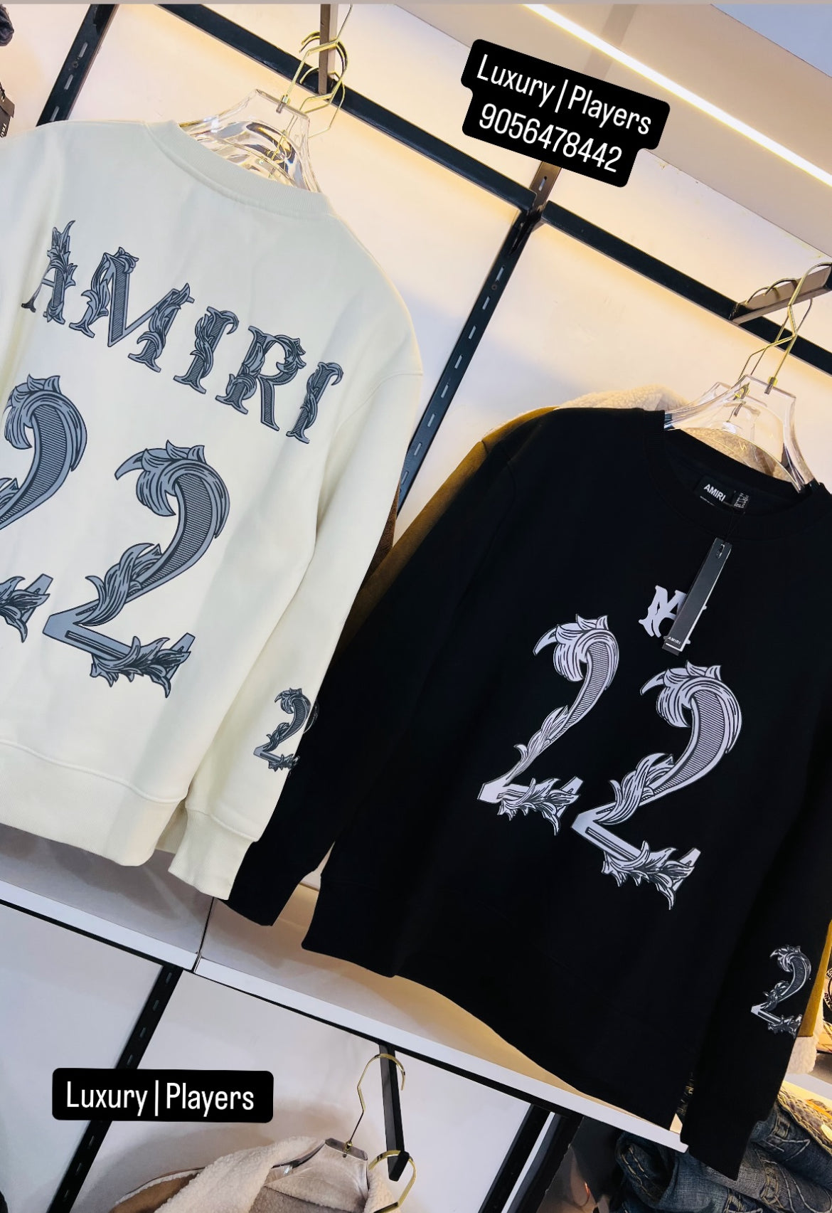 Amiri Sweatshirts