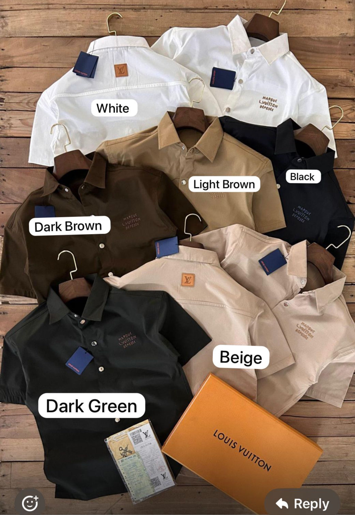 Louis Vuitton Half Shirts