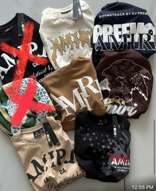 Amiri T-Shirts